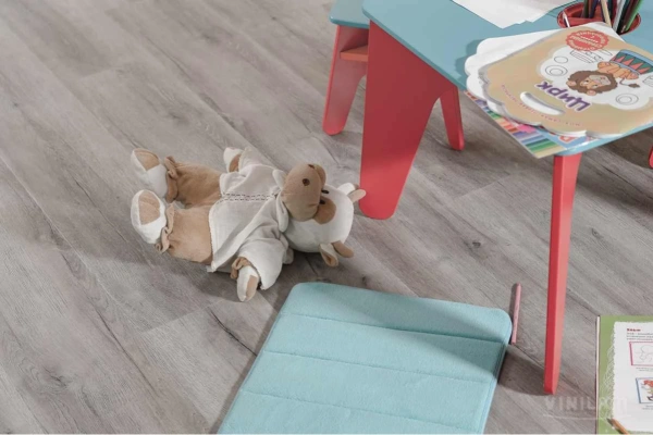 Кварцвиниловый ламинат CERAMO VINILAM NEW CORK 8880-EIR Дуб Давос 8 mm